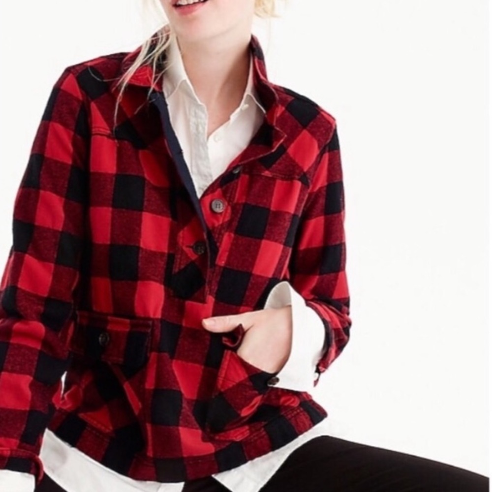 J Crew | Wool Blend Over Shirt